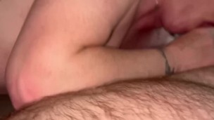 Johnholmesjunior fucks Ananas Films star Michaela McKenzie's pussy while she sucks husbands dick