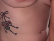 Close up of johnholmesjunior fucking Ananas Films star Michaela McKenzie while husband films it 10/16