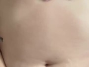 Johnholmesjunior tittyfucks Michaela McKenzie huge tits while he fucks her tight pussy raw 15/16