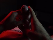Intense sexy masturbation and orgasm with cumshot 4/16