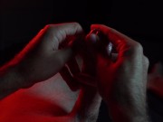 Intense sexy masturbation and orgasm with cumshot 8/16