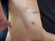 Cum on small tits  13/16