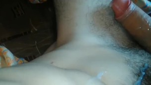 The hidden big cock: played and cummed
