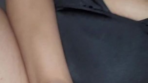 Caught stepsister masterbating