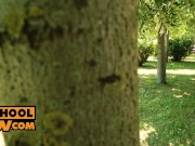 POV - Cock sucking teen slut Tiffany Tatum in POV 1/16