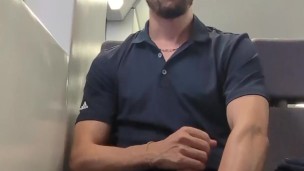 Jerk off on a train (Spain)