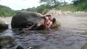 nos fuimos a coger en el rio parte 1