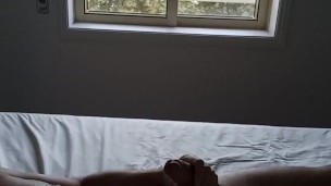 Horny Daddy! Big hard cock cumming fast