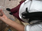 Ándele profe, se la chupo pero me ayuda a pasar de año. Rica mamada en el salón de clases 1/16