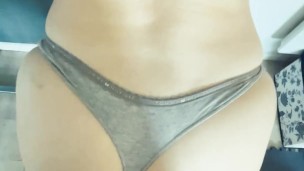 Hot teen amateur slut gets fucked from behind