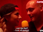 LETSDOEIT - Perfect Brunette Got Her With To Fuck A Porn Star Granted 3/16