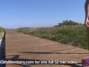 Brunette Coed Bares Coin Slot Pussy In Public 8/16