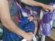 A la ESTUDIANTE MEXICANA le ENCANTA COGER CON SU MAESTRO en las clases privadas 2/16