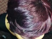 Has a super sexy cat women outfit on! She is so proud to suck bbc! Taking midway too! Scobby meal!😁 6/16