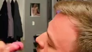 Blowjobs in the bathroom 