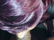 Sexy cat women costume on while sucking bbc! It was one hell of a night Smh!🥳 14/16