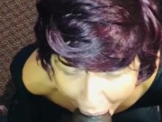 Sexy cat women costume on while sucking bbc! It was one hell of a night Smh!🥳 2/16