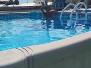 Caught sexy milf out at the pool 1/16