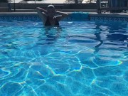 Caught sexy milf out at the pool 5/16