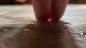 Cum Tease in Floor; Should I Lick it?