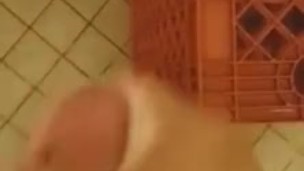 Jacking off in shower at gym