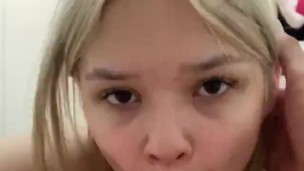 Fucking her mouth in the hotel