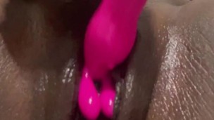 Vibrator Play I make my Kitty Kat Kream quickly 🤤 