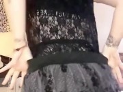 stroke that cock like my pussy would - loving cum with me JOI - goth gf dirty talk 2/16
