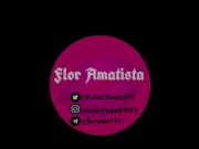 I love to masturbate with my pretty lingerie/ Flor Amatista