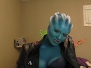 Liara the Asari from Mass Effect