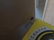 PIZZA DELIVERY GUY GETS LAID 4K 19YO twitter thegorillagrip 2/16