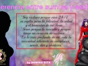 Diferencia entre Sumisa y Esclava por Domina Dita - La única escuela Elite y Exclusiva para Sissies 11/16