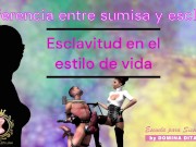Diferencia entre Sumisa y Esclava por Domina Dita - La única escuela Elite y Exclusiva para Sissies 8/16