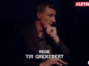 LETSDOEIT - Steamy Office Sex With Stunning Lesbians Mareen De Luxe And Leah Obscure 1/16