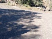 PUBLIC walking semi naked in the park 8/16