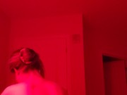 Sexy Asian lady catches me filming secretly 7/16