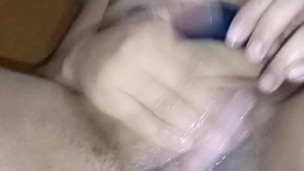 big lips of my pink pussy till i ejaculate have a strong orgasm masturbating your perverts💦🤤😋🍑