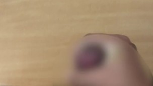 イケメン〇学生自撮り オナニーで興奮して、精子が我慢できない