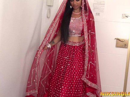 Real Indian Desi Teen Bride fucked in the Ass and Pussy on Wedding Night