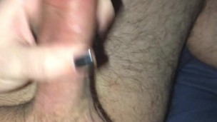 Playing with my Hard Cock and Soft Balls