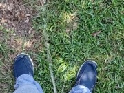 Pissing Outside 2/16