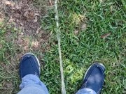 Pissing Outside 4/16