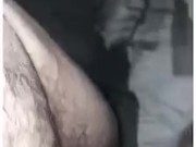 Foot job fuck with cream pie