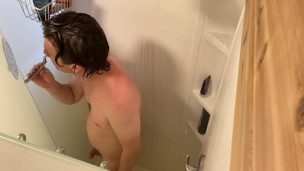 Cum with me as I take you on a journey from a simple shower to a satisfying orgasmic conclusion