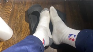 Sweaty ass socks for you to suck on