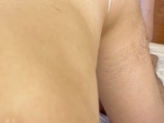 【メンズエステ裏講習】【スマホ主観】アニメ声が可愛い清楚系美女にマッサージ講習をしていたら興奮してきて精子が枯れるまで絞られたｗｗｗｗ 15/16