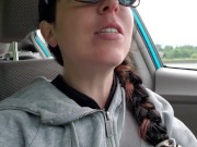 Pissing in a Cup in my Car and Tasting it 3/16