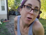 Bitchy Neighbour Wets Herself in Front of You 16/16