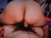 I finally let him fuck my pussy and give him a taste of sticking his dick in my ass 6/16