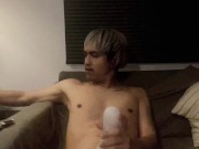 Asian boy Masterbating Cumshot 9/16